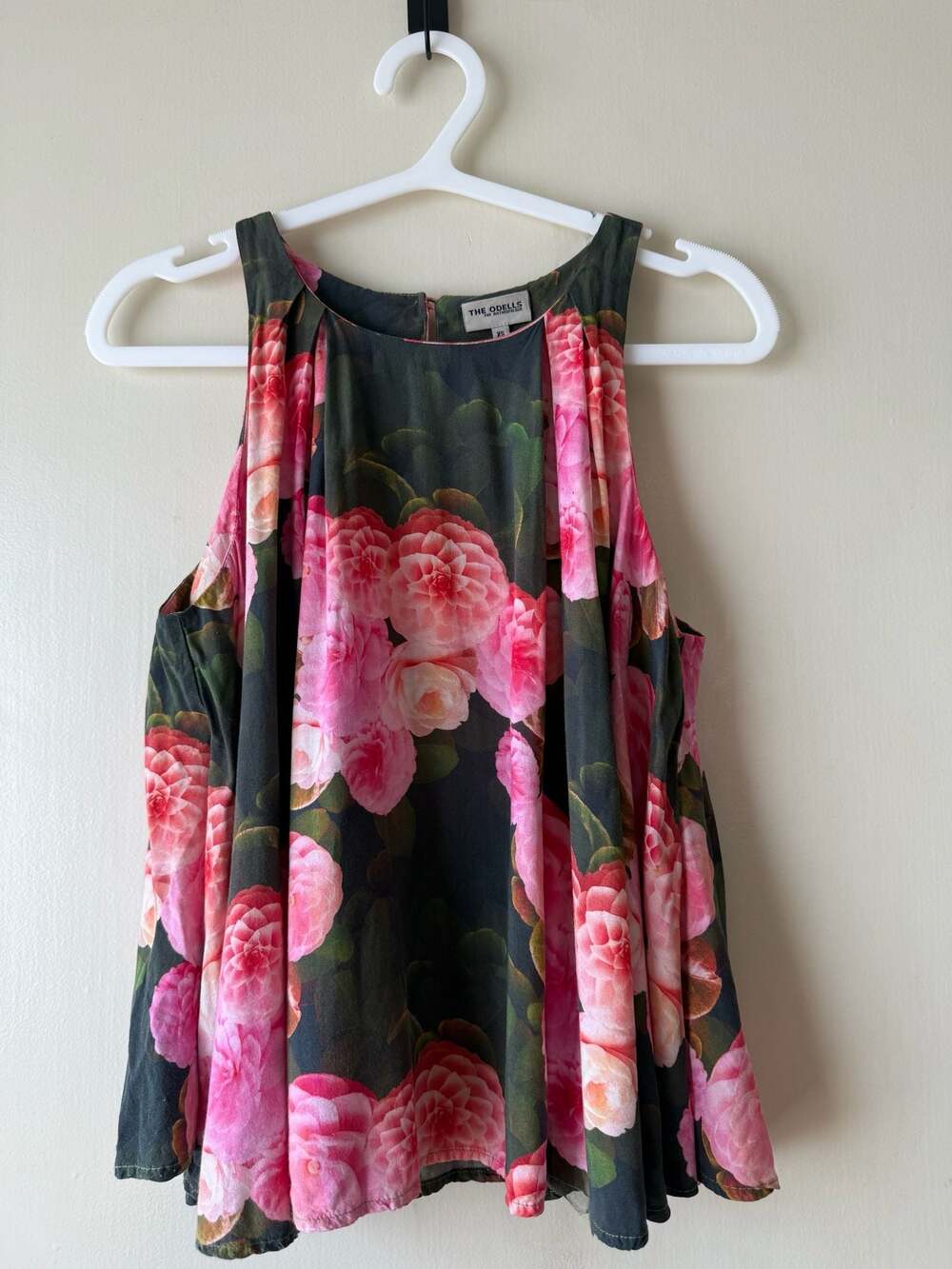Anthropologie The Odells Floral Sleeveless Swing Tank Top – Size XS